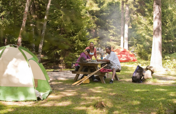 Camping du Parc Fundy - Baie de Fundy, Canada