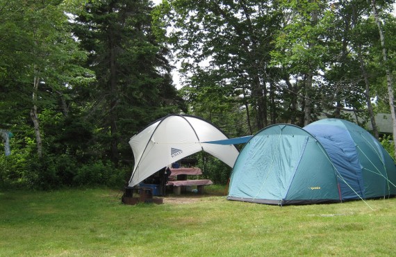 Broad Cove Campground in Cape Breton Highlands National Park