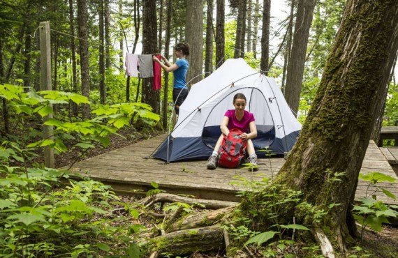 Bic National Park Campground - Le Bic, Quebec, Canada