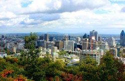Montreal, view from Kondiaronk scenic lookout