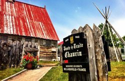 Poste de traite Chauvin au coeur du village de Tadoussac