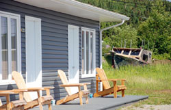 Motel Chalet Baie de Gaspé - Terrasse